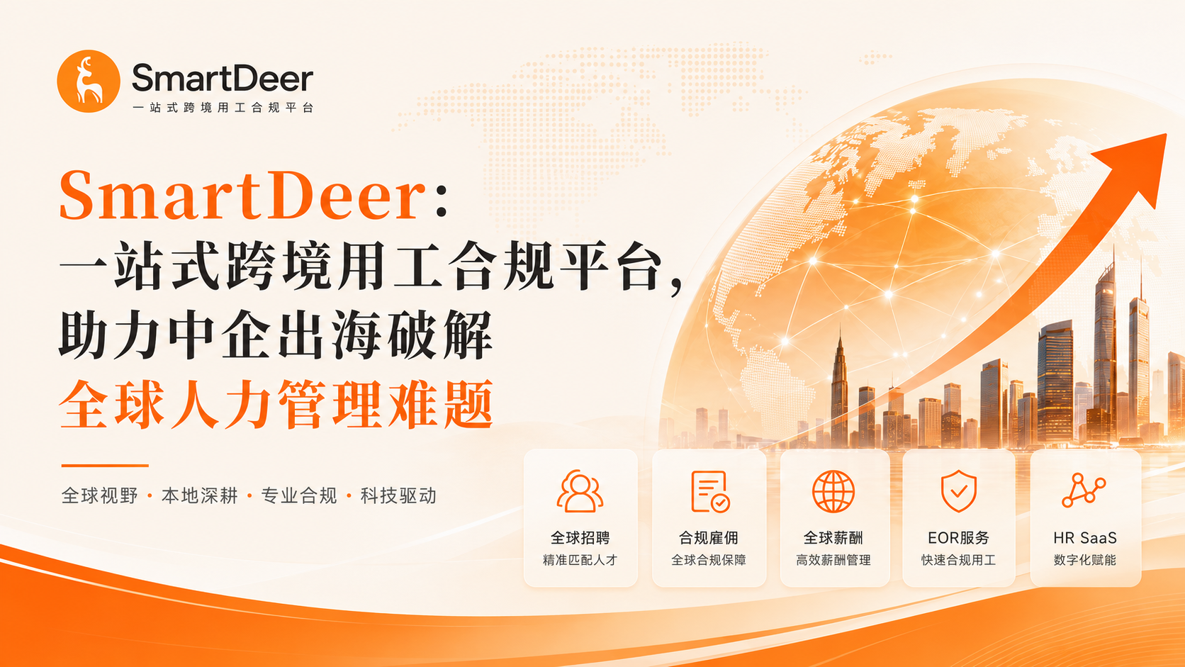 SmartDeer：一站式跨境用工合规平台，助力中企出海破解全球人力管理难题
