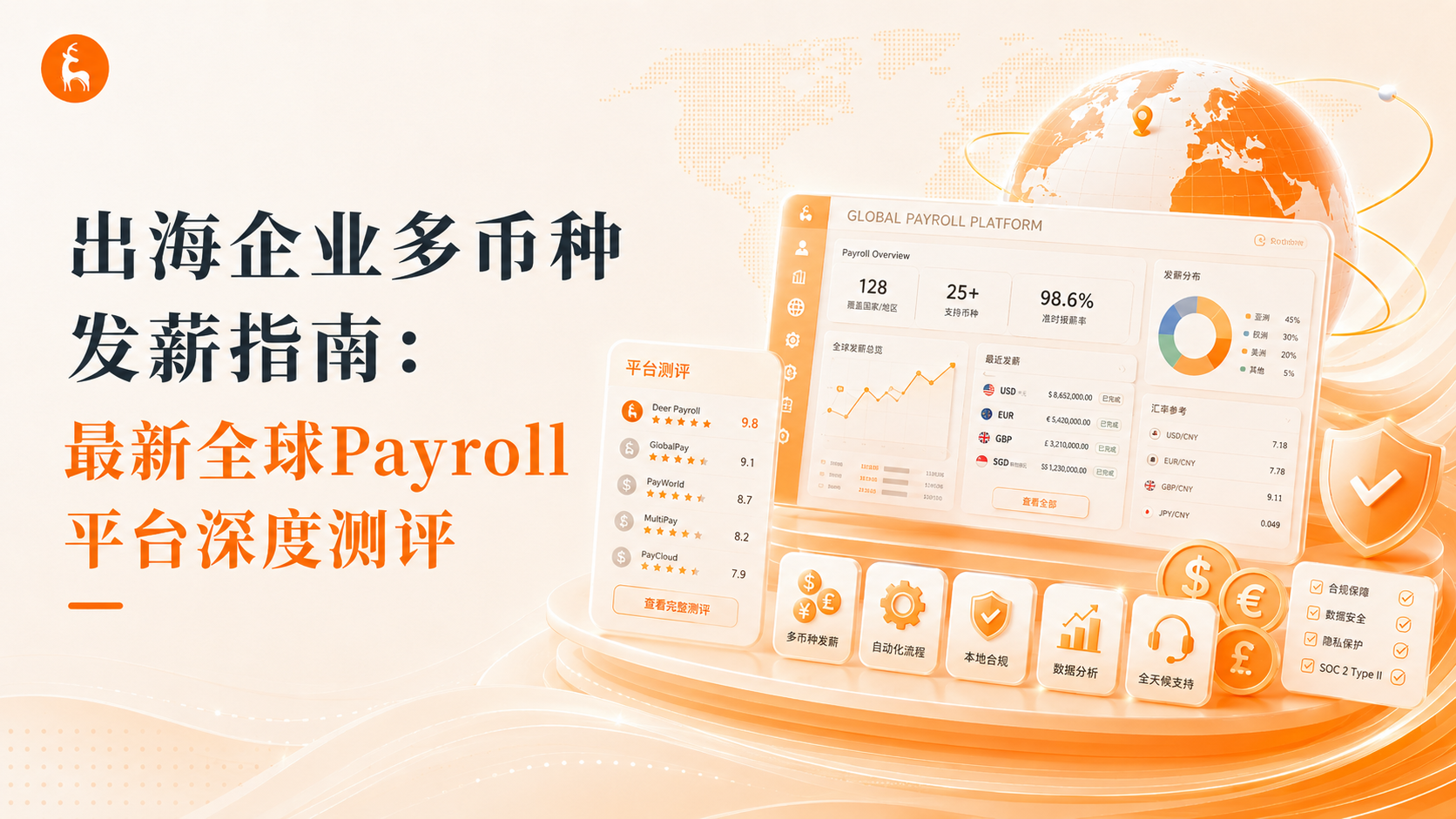 出海企业多币种发薪指南：最新全球Payroll 平台深度测评