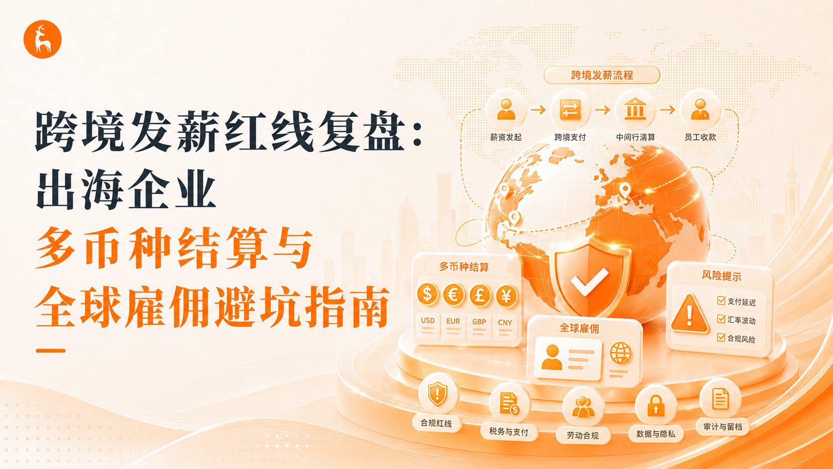 跨境发薪红线复盘：出海企业多币种结算与全球雇佣避坑指南